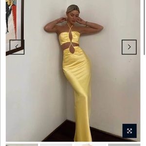 This dress is in perfect condition. I wore it one time and got it dry cleaned.